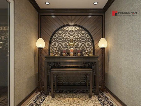 Ban Thờ Gỗ Tự Nhiên BT005